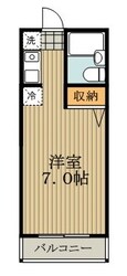 ソリテア東小金井の物件間取画像